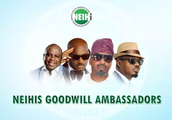  2Face Idibia, Jimmy Jatt, Gbenga Adeyinka, Others Become NEIHIS Ambassadors