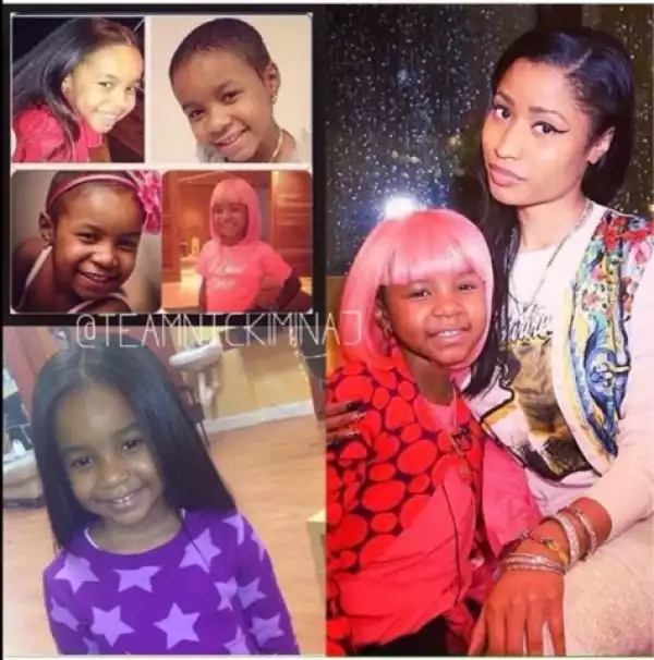 5-year-old Cancer Patient That Was Desperate To Meet Nicki Minaj And Wear Her Pink Wig Is Dead