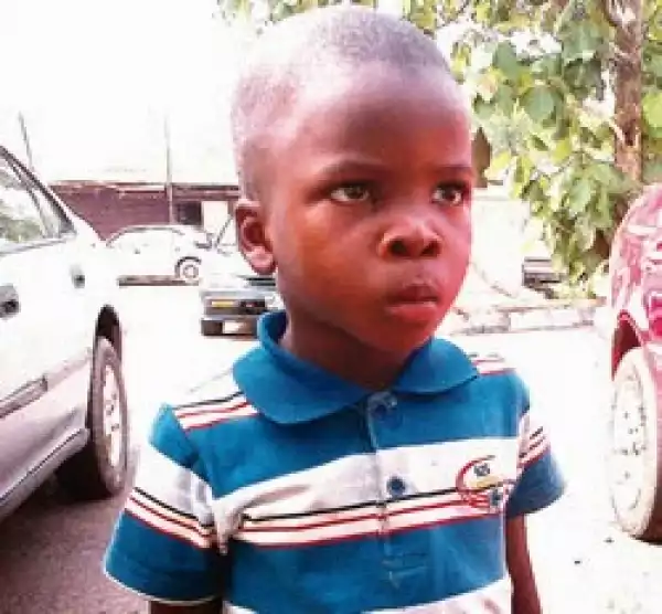 5yr Old Boy Kidnapped In Lagos, Found In Ogun But No One Has Claimed Him Yet