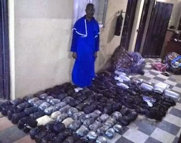 60-Year-Old Pastor Caught With Hard Drugs Worth N609m At Lagos Airport