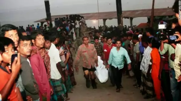 68 people including 19 children die in Bangladesh ferry disaster