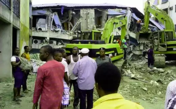 7 People Sustained Injuries As Hotel Collapses In Delta