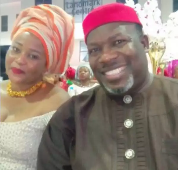 Actor Ejike Asiegbu and wife celebrate 18th wedding anniversary (pic)