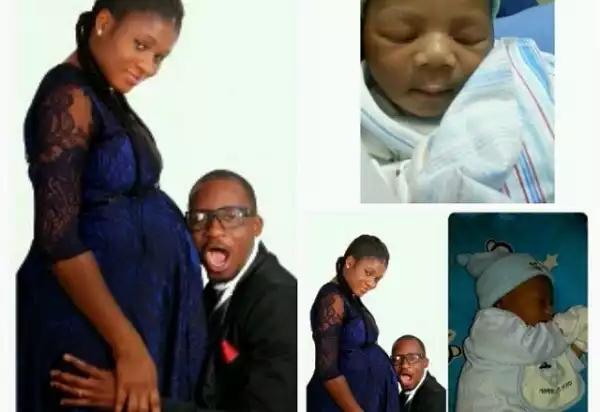 Actor Jnr Pope & Wife Welcome Baby Boy | PHOTO