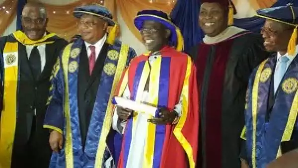 Adeleke University Awards Tinubu Honorary Doctorate Degree