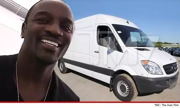 Akon Buys Bullet-Proof Van Worths $350,000 For Unnamed African President