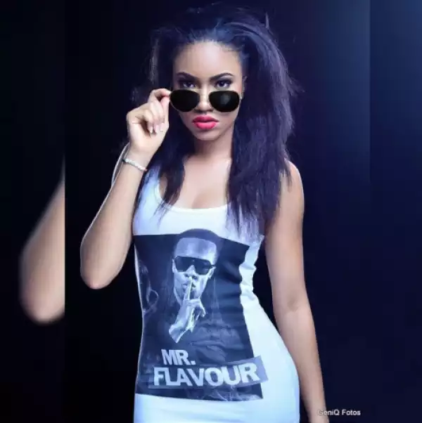 Anna Ebiere Wears Flavour T-shirt In Throwback Photo