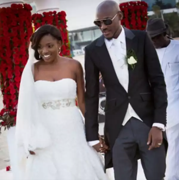 Annie & 2face Idibia Celebrate 2nd Wedding Anniversary Yesterday