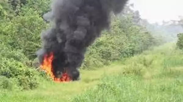 Another Fire Outbreak Hits Bayelsa Oil Trunk Line