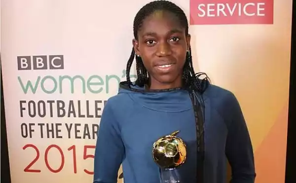 Asisat Oshoala Wins BBC Women’s Footballer Of The Year