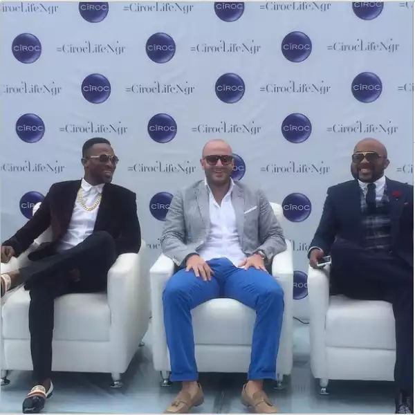 Banky W and D’banj have been officially announced as the Ambassadors for Ciroc in Nigeria.