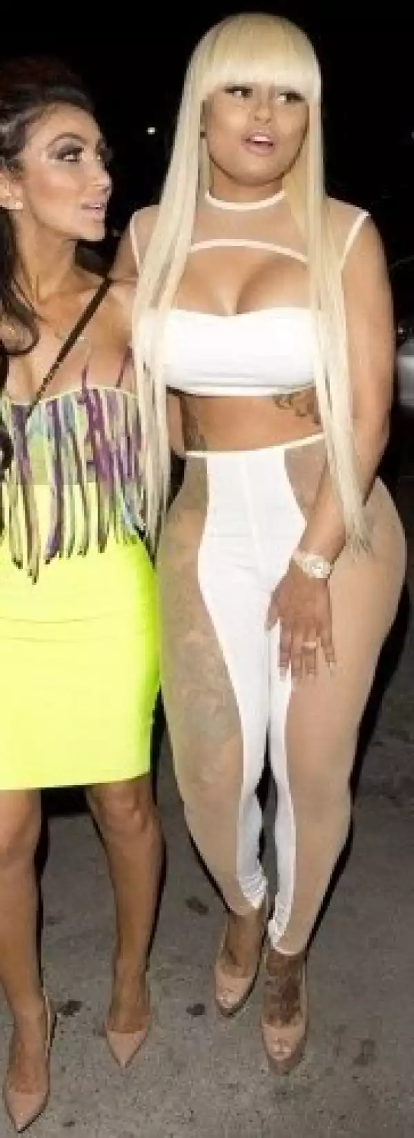 Blac Chyna Steps Out In See-Through Jumpsuit As She Celebrates Her Birthday
