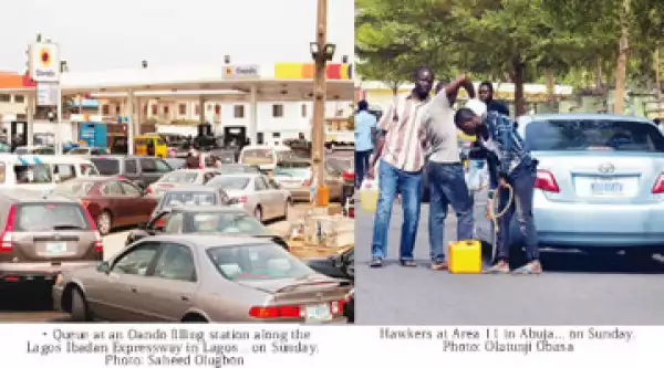 ‘Black Marketers’ Sell Fuel For N250 In Abuja