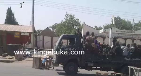 Boko Haram Patrolling Gombe And Razed Kawdon Police Headquarters