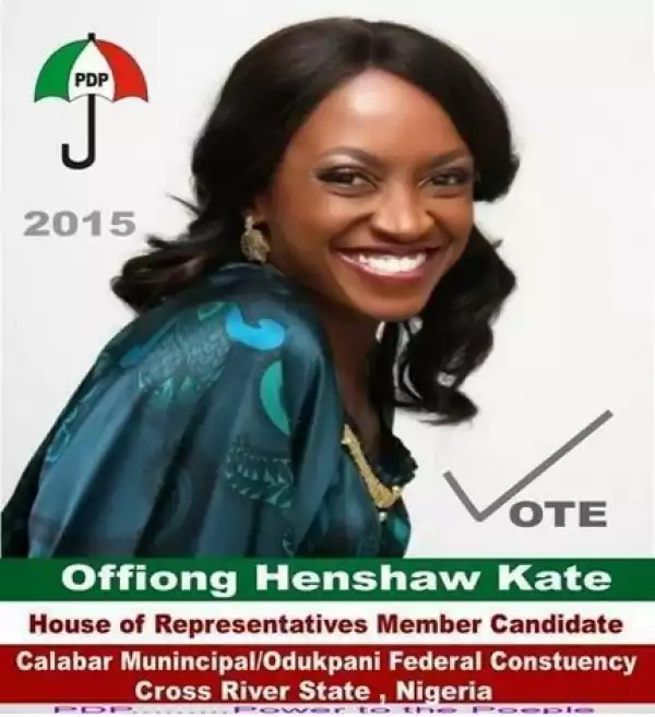 Check Out Actress Kate Henshaw New Election Campaign Poster