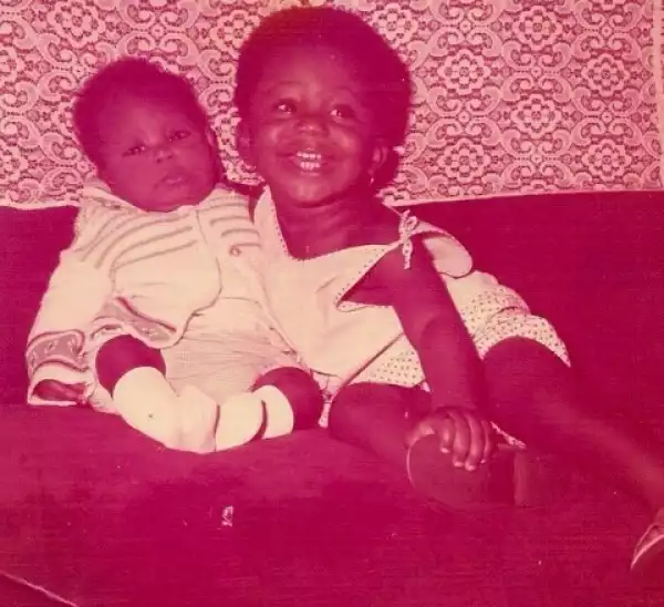 Check out this major throwback pic of Dakore Akande as a little girl