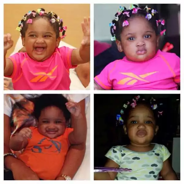 Checkout Adorable Photos From 2Face Idibia’s Daughter, Olivia Birthday Party As She Turns 1