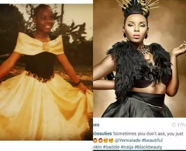 Checkout Yemi Alade’s Epic Throwback Photo
