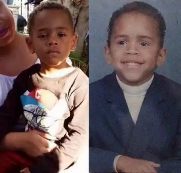 Chris Brown, na you born this one too? Lol 