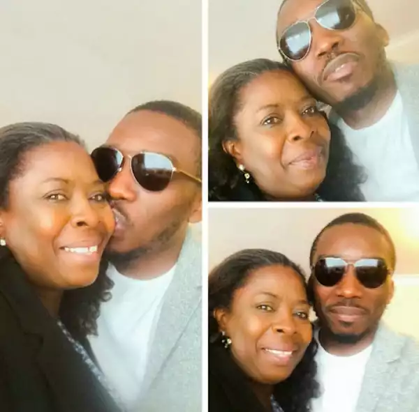 Comedian Bovi shares pics of his mum as she turns a year older