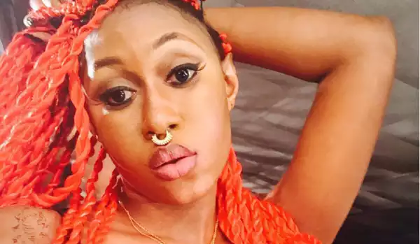 Cynthia Morgan Goes Topless With Upcoming Singer, Jumabee In Promo Shoot