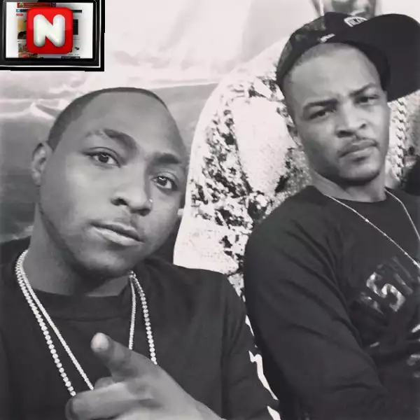 Davido And Us Rapper T.I Pose For A Selfie