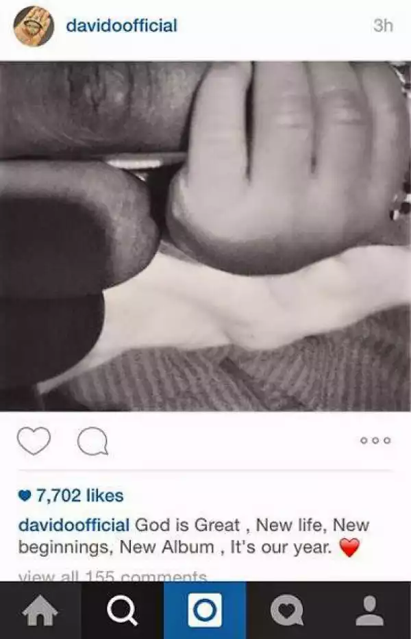 Davido Welcomed A Baby Yesterday (See our Reasons Why)