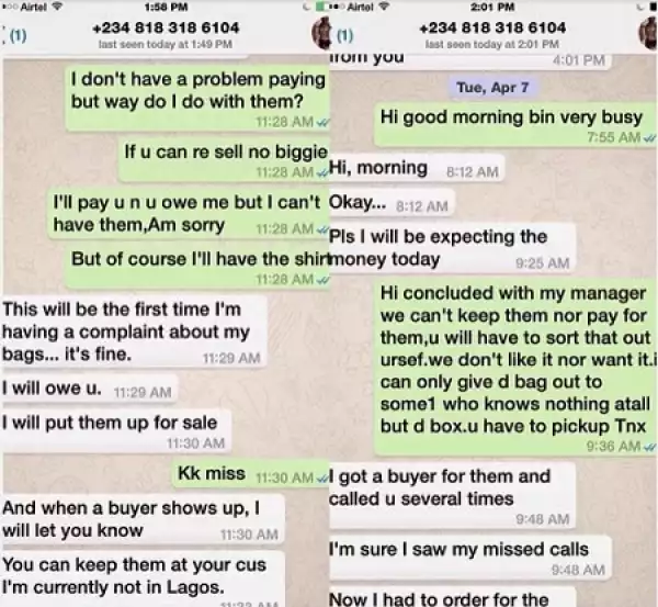 Debt Scandal: Tonto Dikeh Defends Self Says I Know The Lady, But She Sold Fake Things To Me