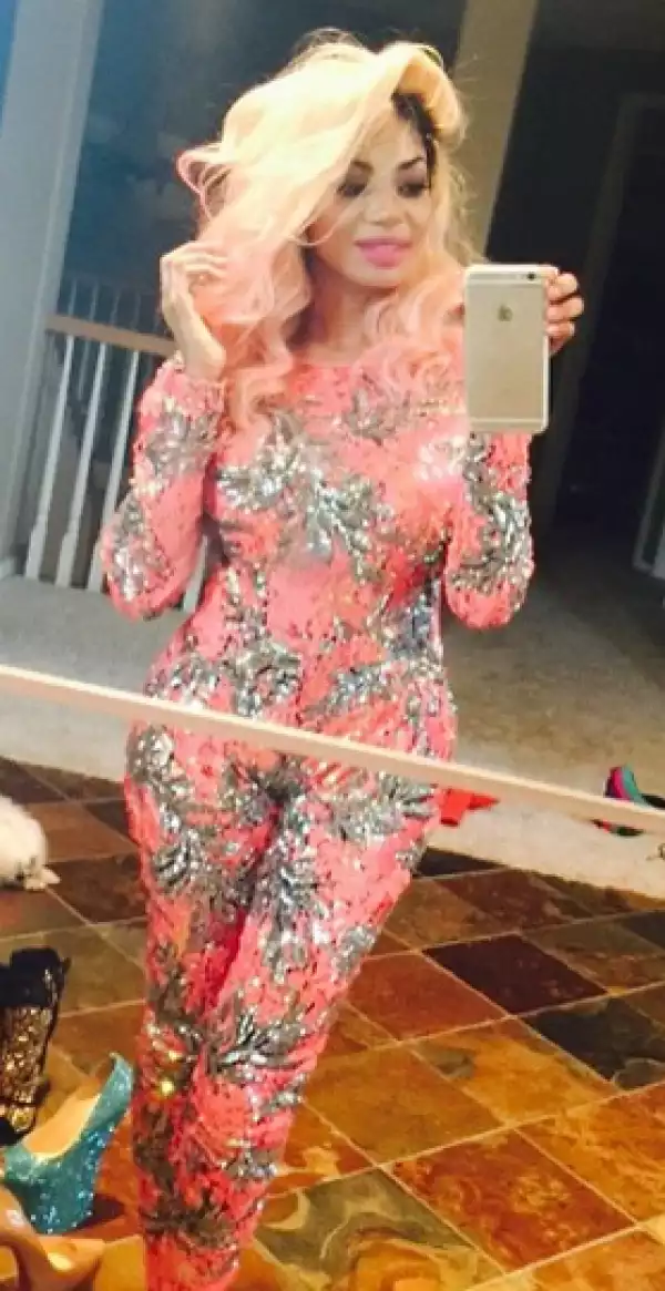 Dencia Steps Out In Sexy Outfit To Attend IHeart Radio Music Awards 2015