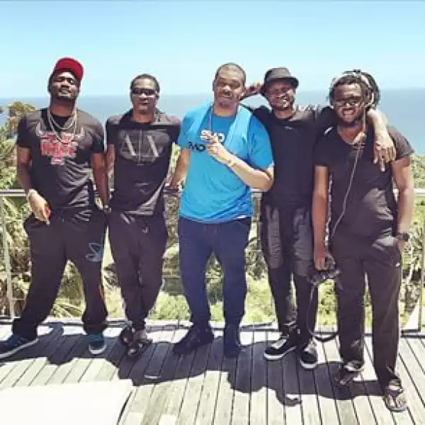 Don Jazzy & Psquare In South Africa For Video Shoot 