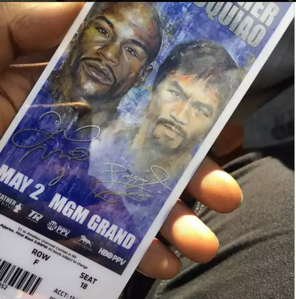 Donjazzy Shares His Experience At The Mayweather Vs Pacquiao Vegas Fight