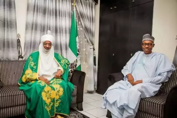 Emir Of Kano Pays Gen. Buhari Congratulatory Visit