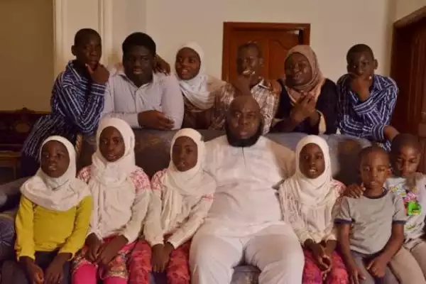 Ex-Niger Delta Militant, Asari Dokubo Shares Photos Of Himself And His 12 Children