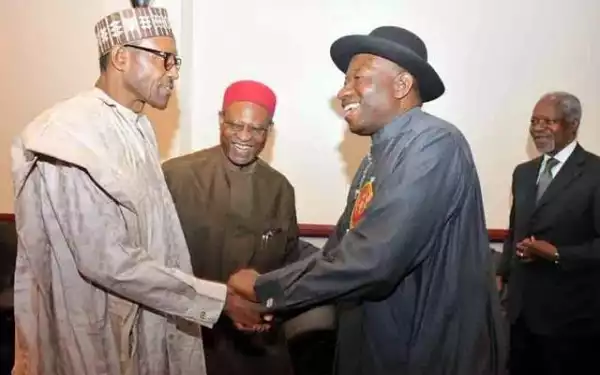 Ex-President Jonathan Reportedly Met With Buhari Last Week