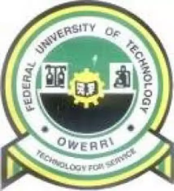 FUTO Direct Entry Admission Form 2015/2016 is Out