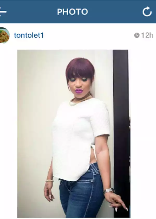 Fake Tonto Dikeh account is trying to make people think she