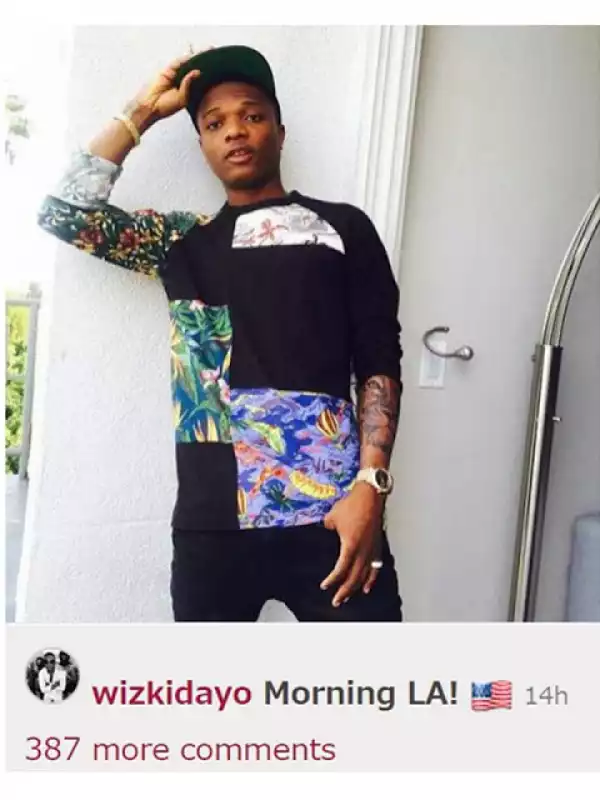 Fans Blast Wizkid On Instagram For Telling Lies About His Location