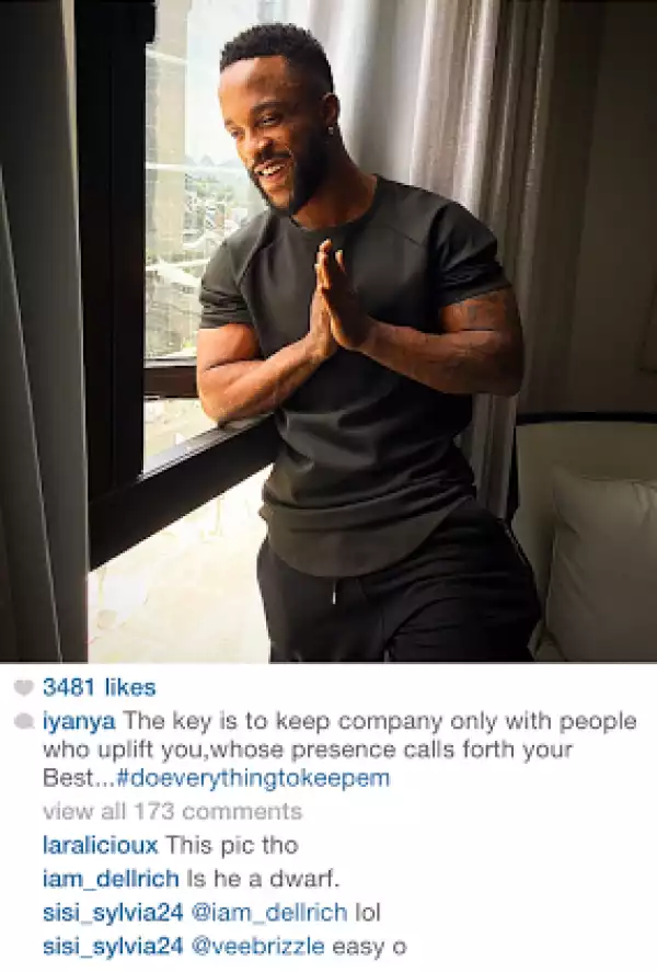 Fans come hard on Iyanya after he shares new hot photo