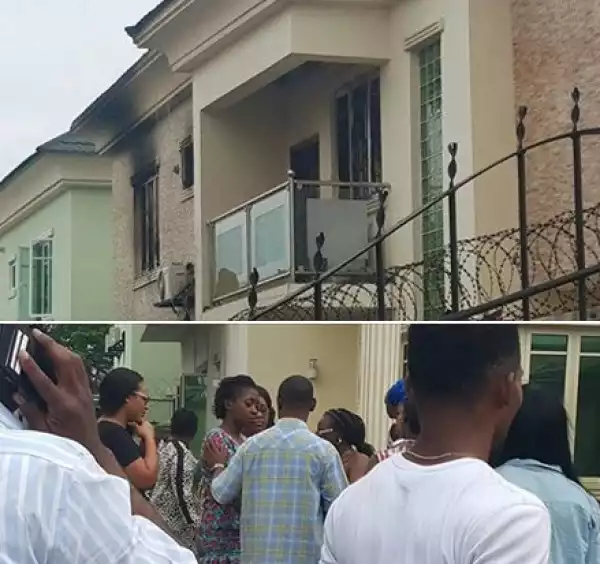 Fire Incident In Actress Kate Henshaw’s House In Lagos