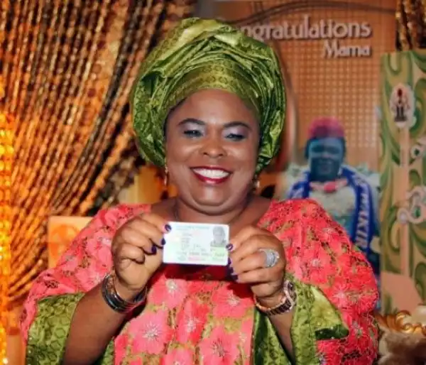 First Lady Dame Patience Jonathan Shows Off Her PVC