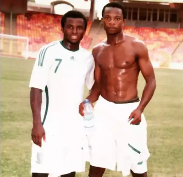 Footballer Onazi Ogenyi shares throwback photo