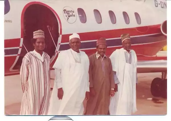 From Grace To More Grace: See This Throwback Photo Of Aliko Dangote