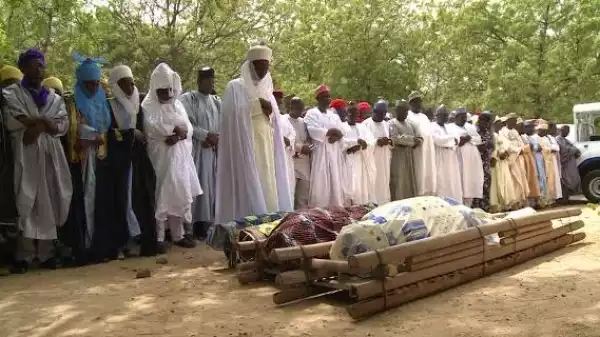 Funeral Of Kano Resident Electoral Commissioner & Family