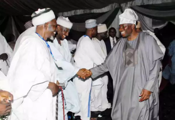 GEJ meets with Islamic Scholars & Clerics in Lagos