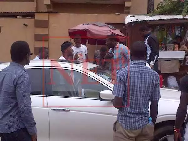Gbeghe!! 9ice fighting on the streets of Ikeja | Photos