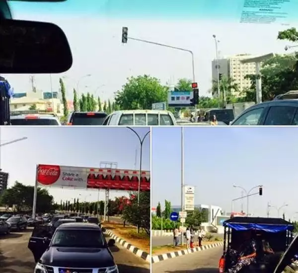 Gen Buhari Has Already Started Obeying Traffic In Abuja