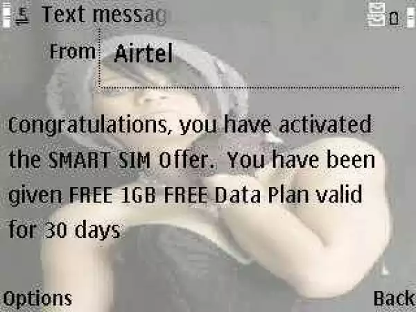 Get 1GB On Your Airtel Line For Free