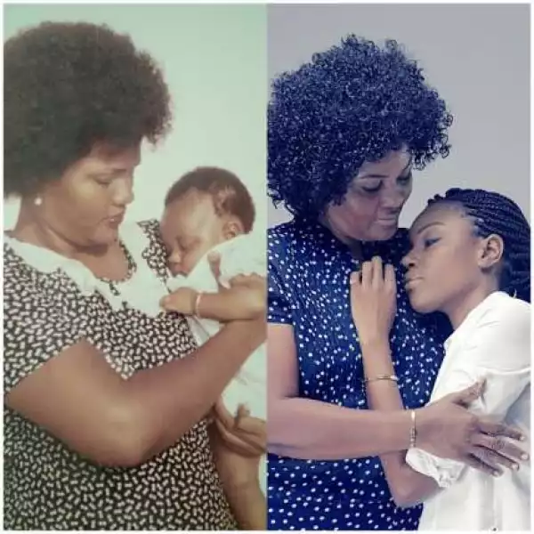 Ghanaian Actress, Yvonne Nelson Shuns Dad To Celebrate Mum On ‘Fathers Day’