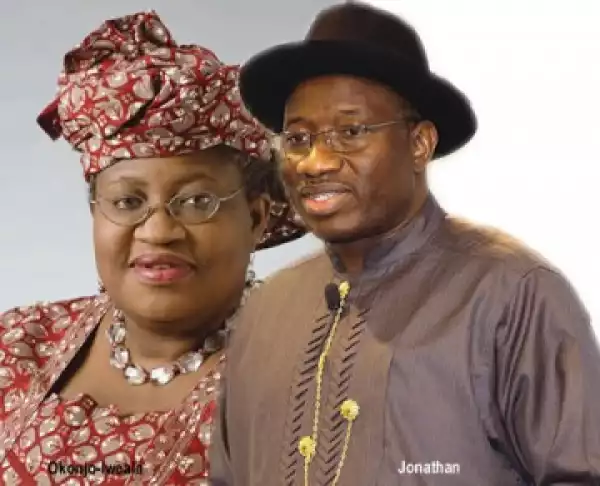 Goodluck Jonathan Congratulates Okonjo Iweala On Appointments