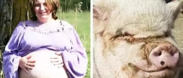 Haba!! Pregnant Woman Claims She Was Raped By A Pig
